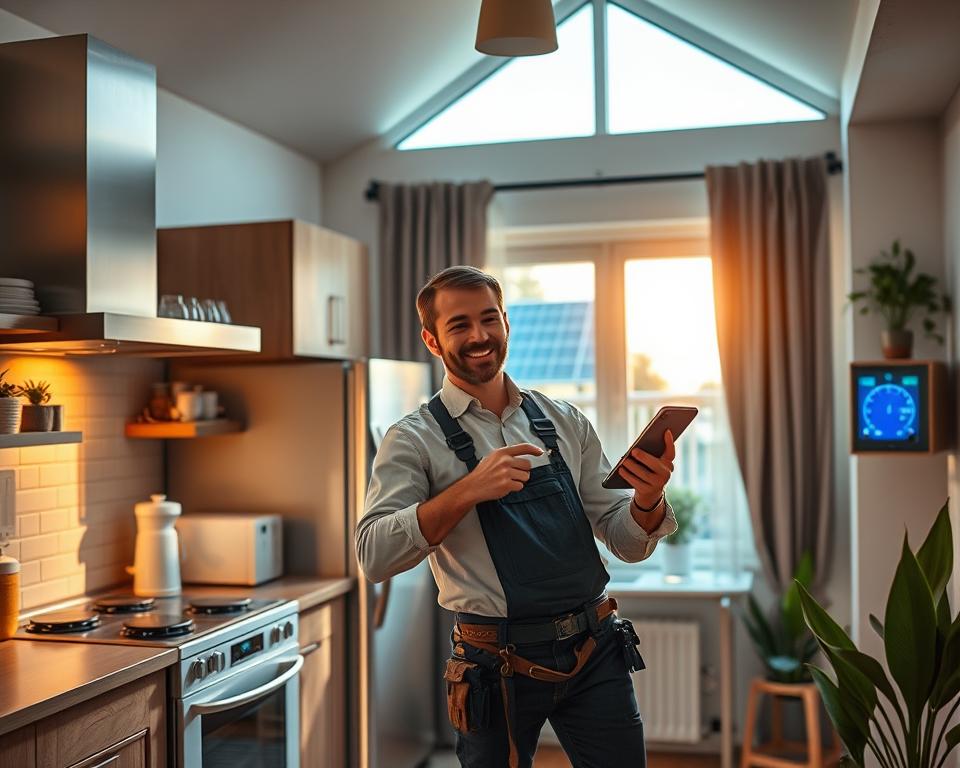 Elektrotechniker: Lösungen für energieeffiziente Haushalte