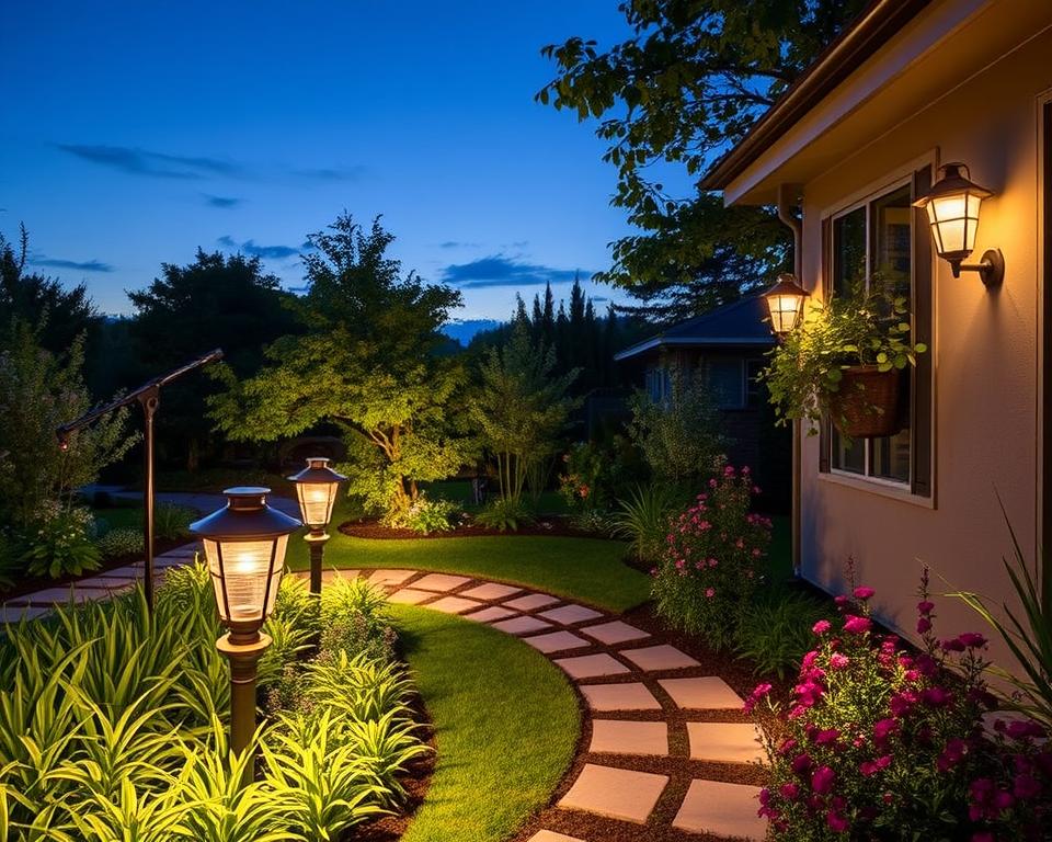 Energieeffiziente Beleuchtung für Außenbereiche