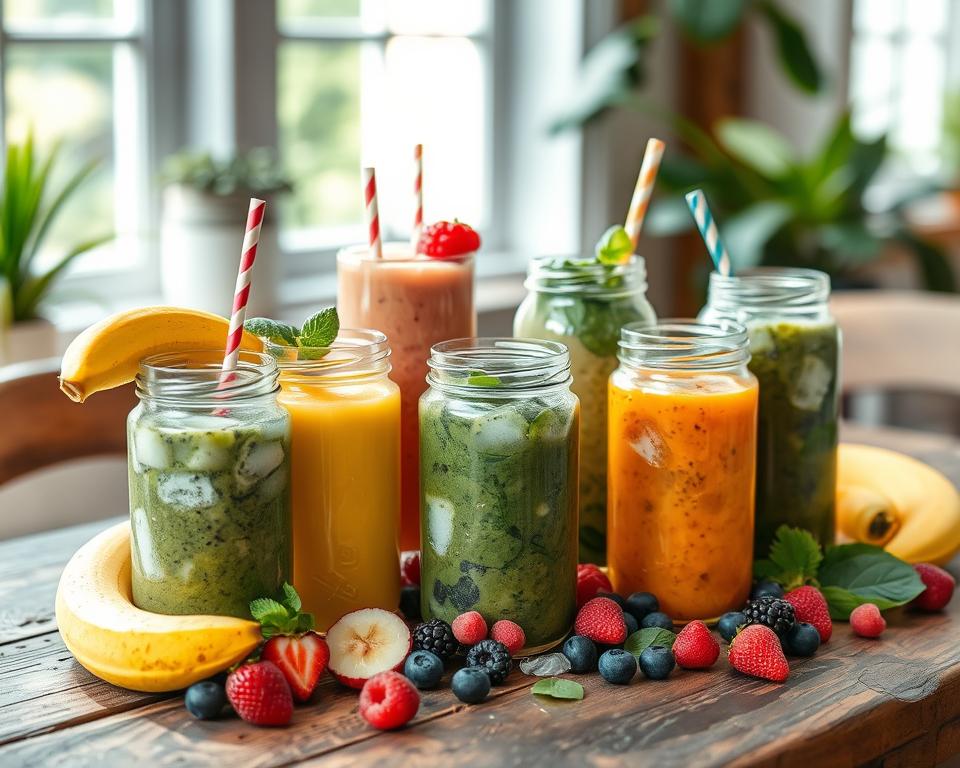 Energiekick mit Smoothies