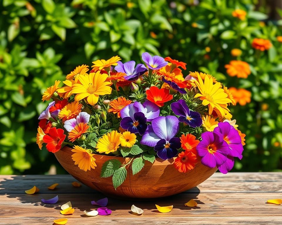 Essbare Blüten: Dekoration und Genuss aus dem Garten