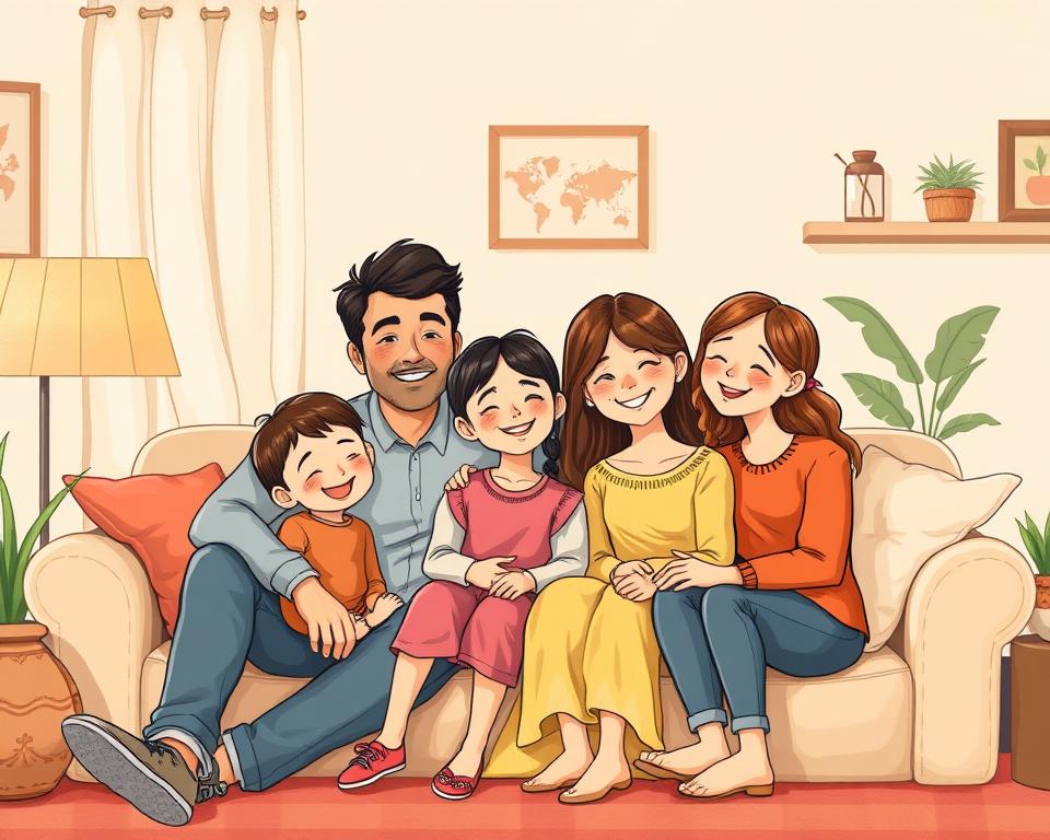 Familienportrait bestellen