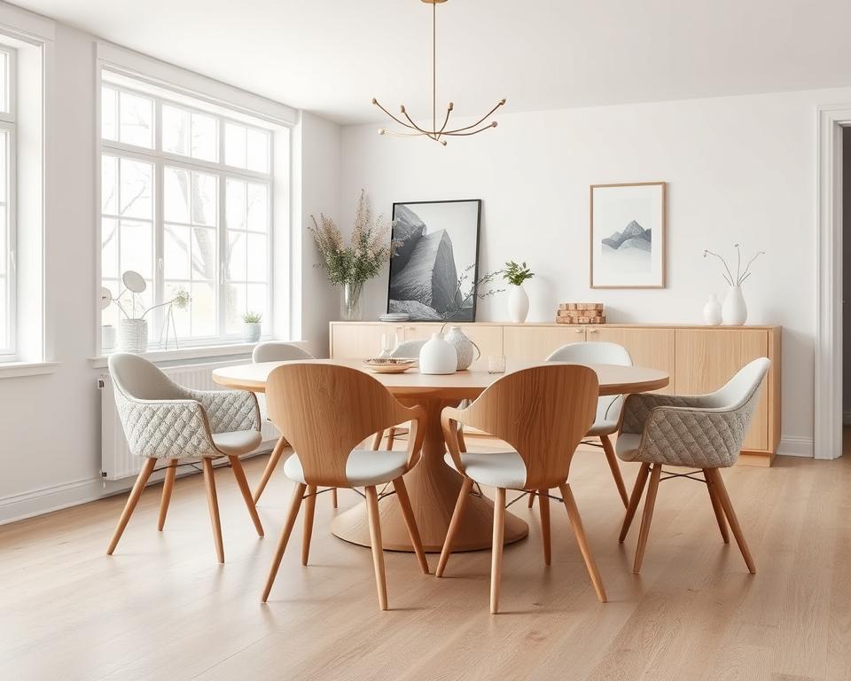 Farben im skandinavischen Stil