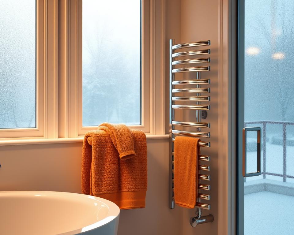 Hochwertige Handtuchwärmer für kalte Tage