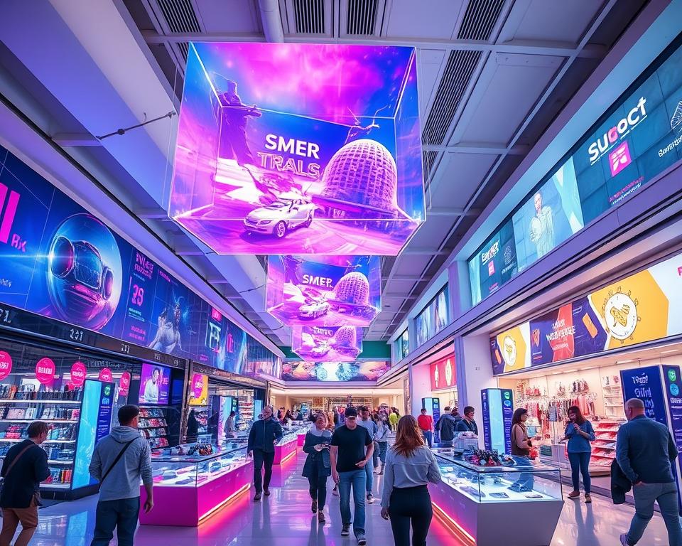 Holografische Werbung im Handel Holografische Werbung im Handel