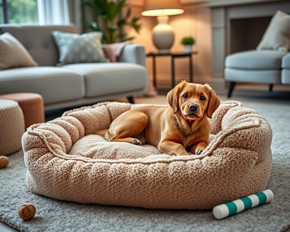 Hundebett Bouclé: Komfortabel, waschbar und langlebig