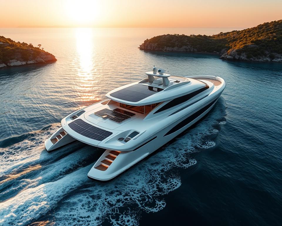 Hybrid-Luxusyachten: Nachhaltiger Luxus auf dem Wasser