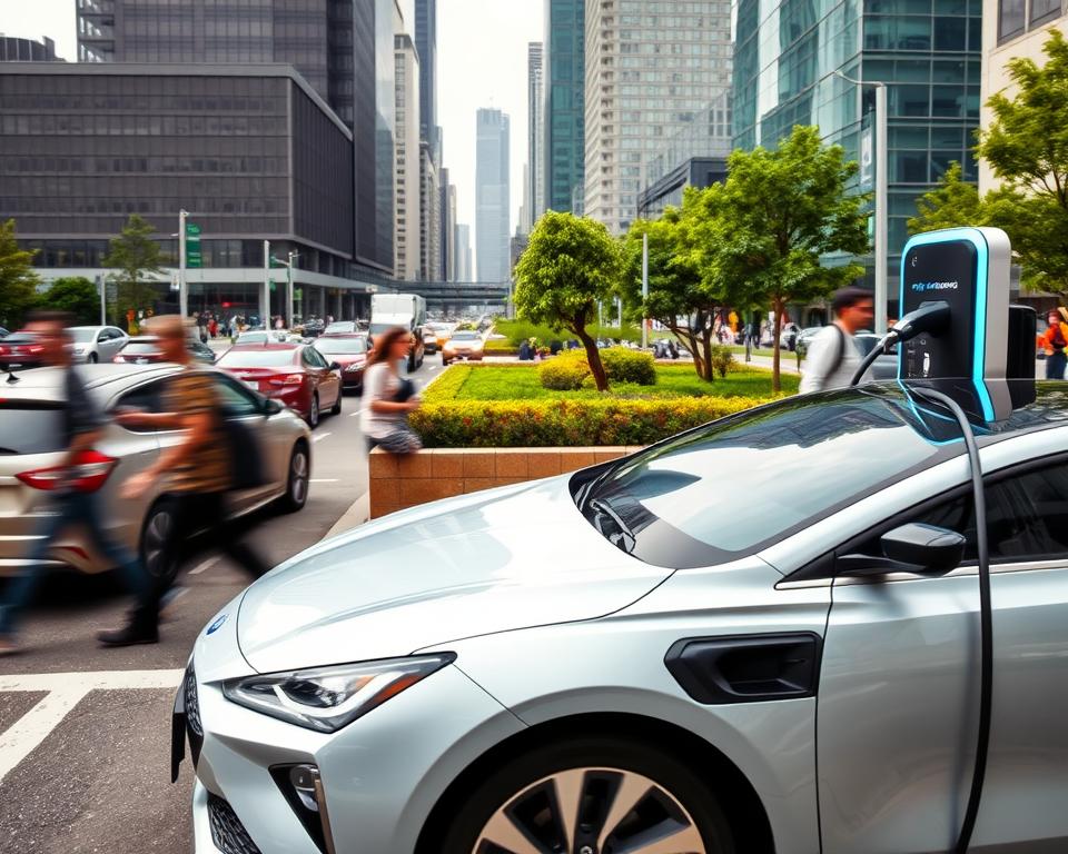 Hybridautos mit Schnellladefunktionen für Pendler