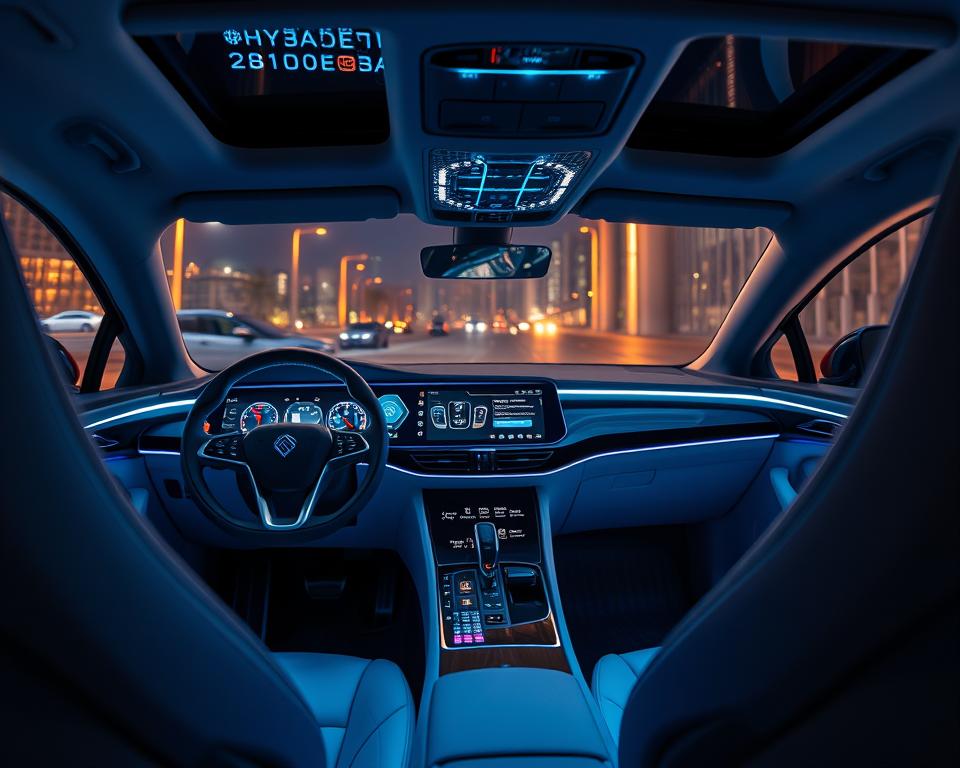 Intelligente Cockpits in Hybridautos