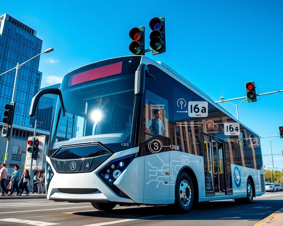 Intelligente Verkehrssteuerung in modernen Stadtbussen