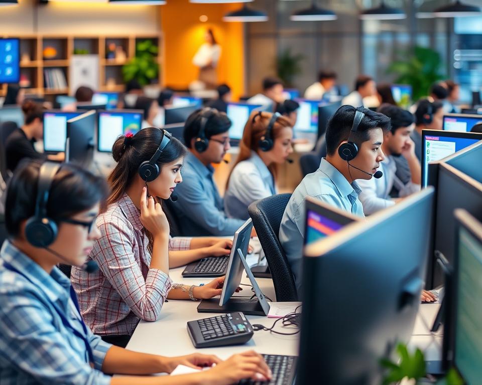 Kundenbetreuung im Callcenter Kundenbetreuung im Callcenter