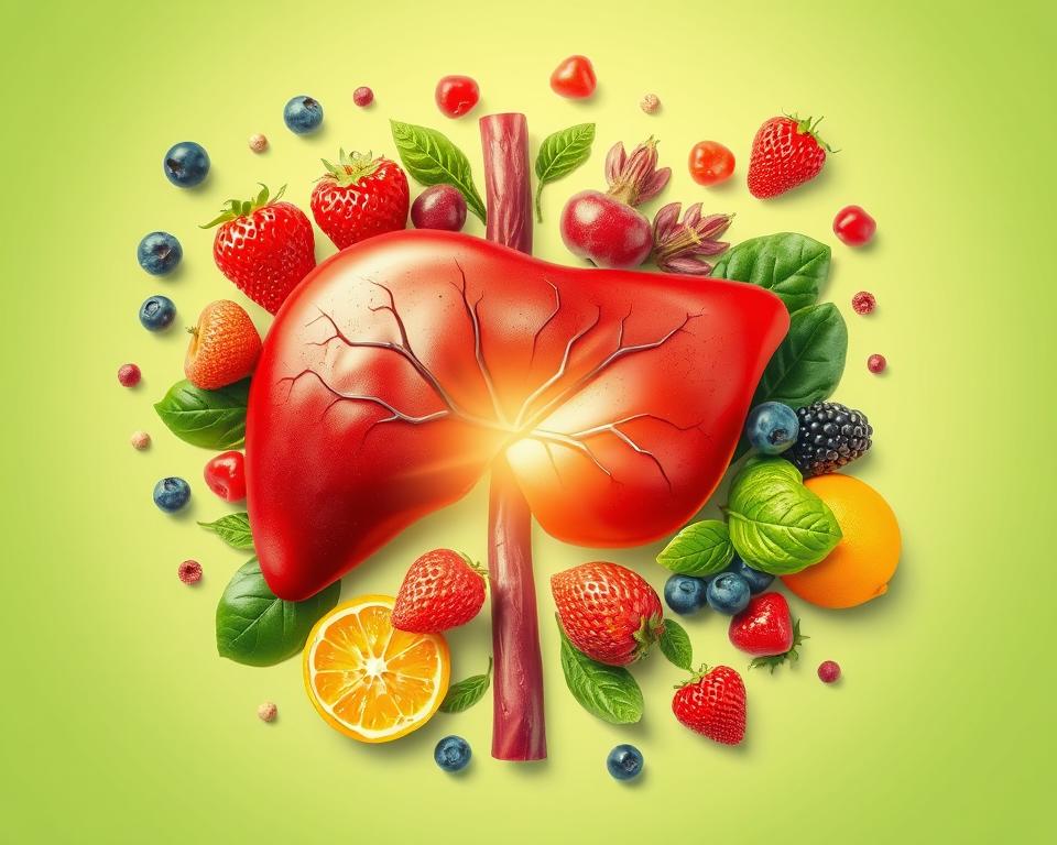 Leberregeneration durch antioxidative Nährstoffe