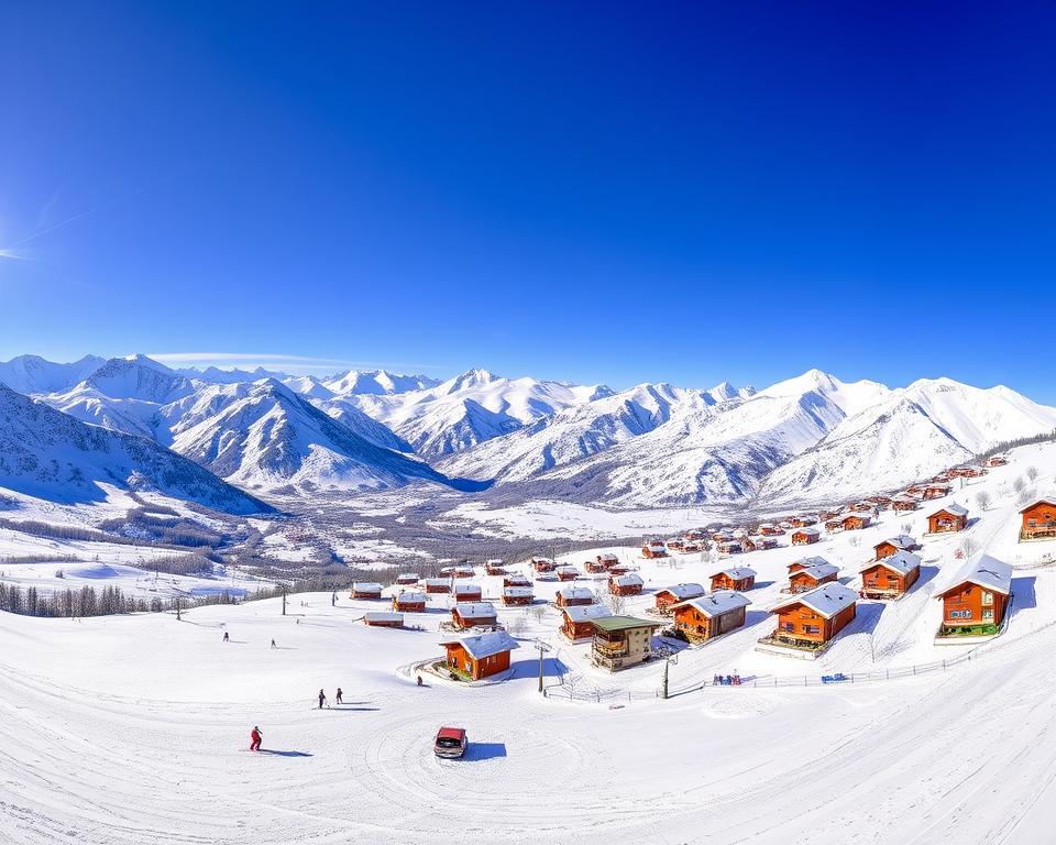 Les Deux Alpes: Endlose Pisten für Skifahrer