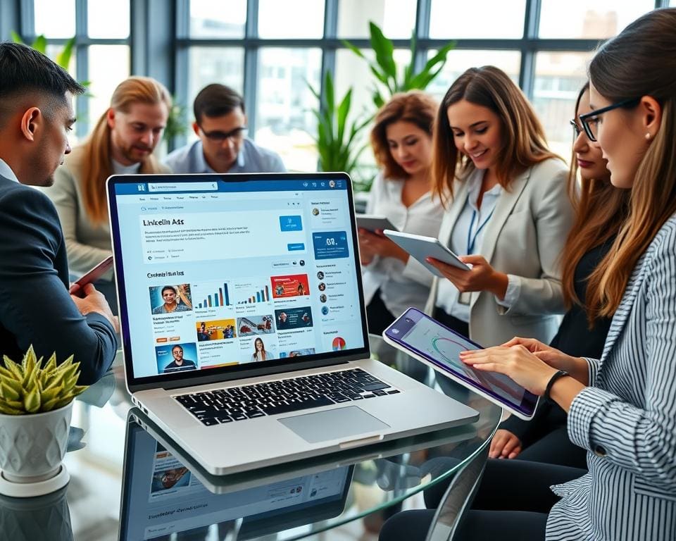 LinkedIn Textanzeigen