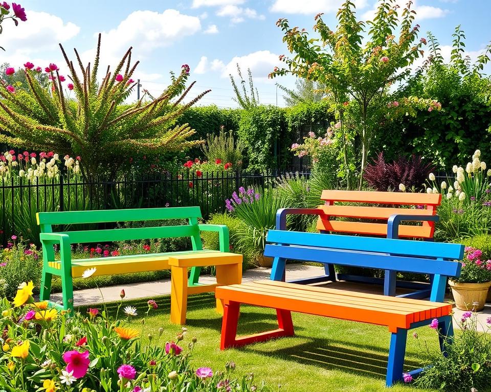 Outdoor-Bänke von Fermob: Perfekt für Garten und Balkon