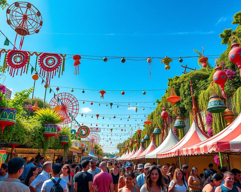 Planung und Umsetzung für Festival Ausstattung