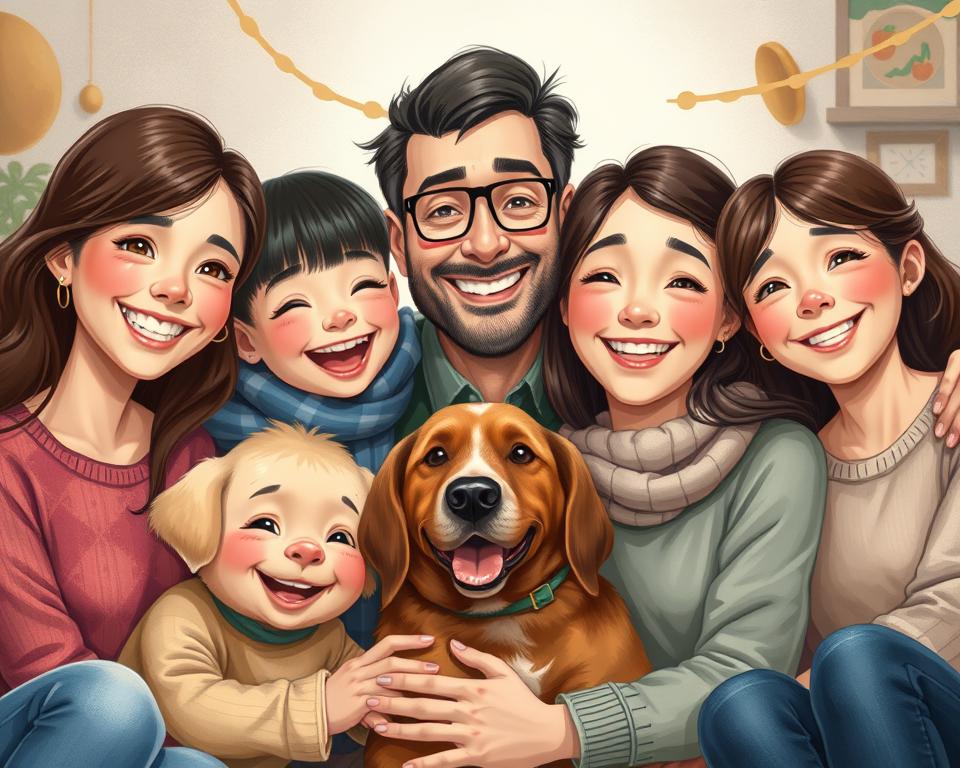 Portraits nach Fotovorlage – Für Familie, Freunde und Tiere