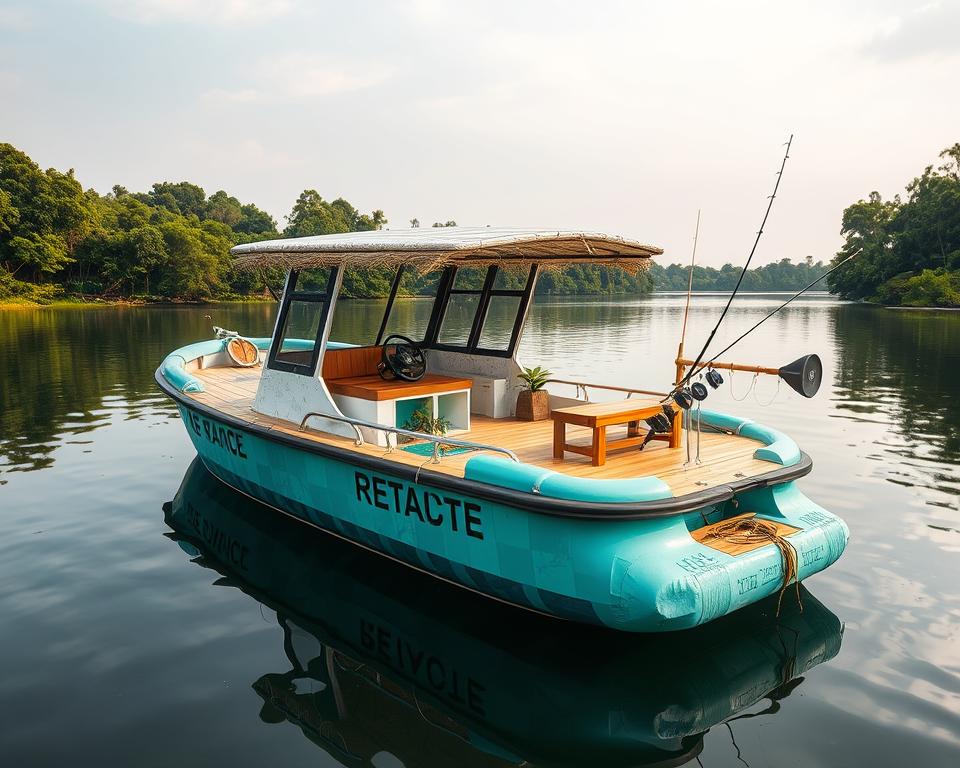 Recyclingfähige Komponenten in Freizeitbooten