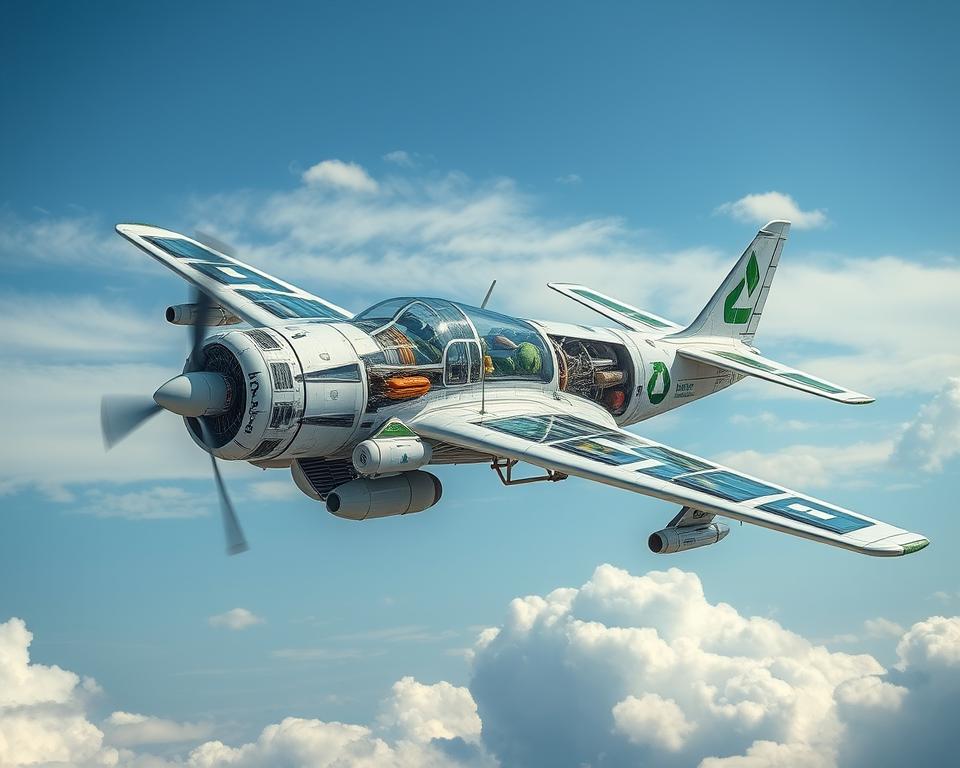 Recyclingfreundliche Bauteile in der Luftfahrtindustrie