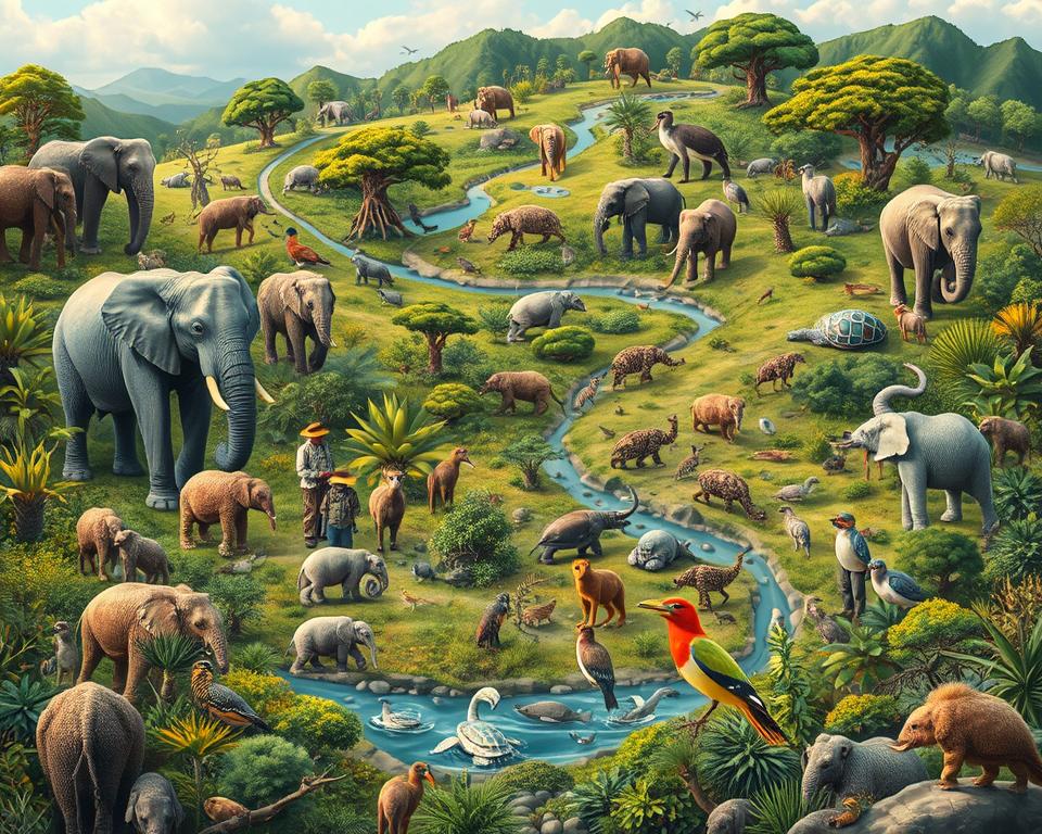 Schutzprojekte für bedrohte Arten