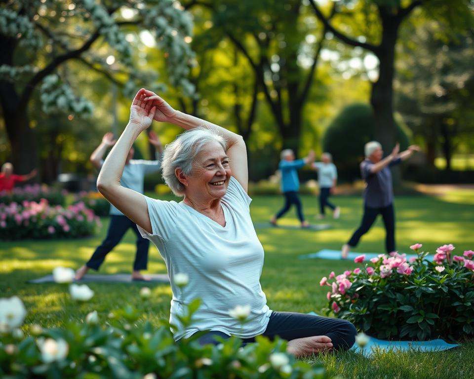 Seniorensport und Beweglichkeit steigern