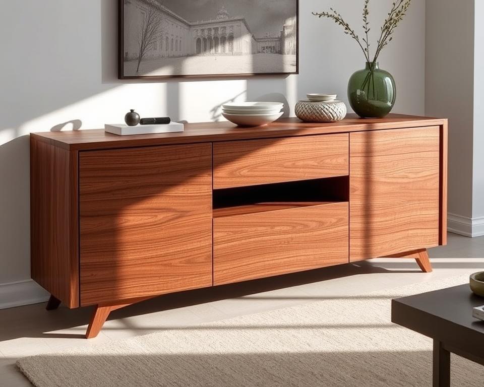 Sideboards aus Nussbaumholz für modernes Design