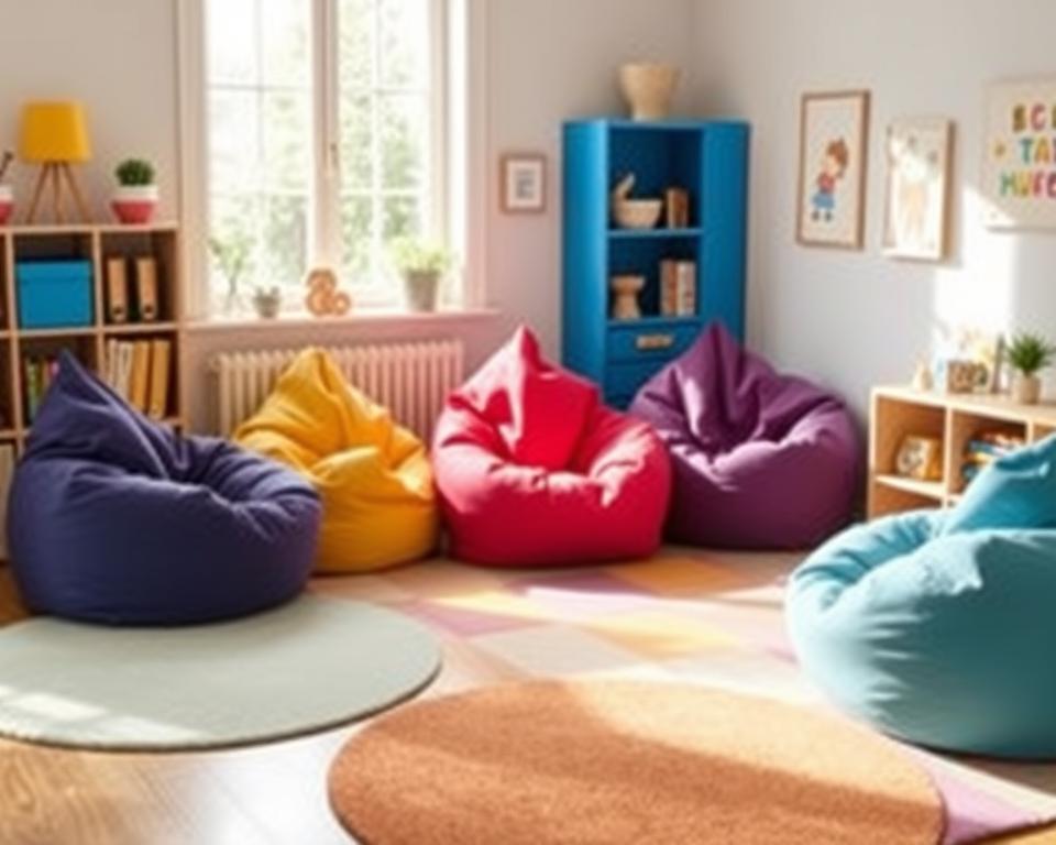 Sitzsäcke für Kinderzimmer und Spielbereich