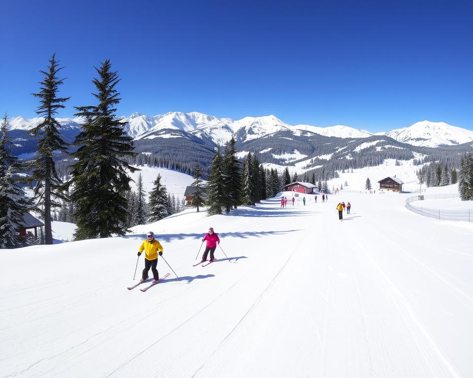 Skifahren in Villach