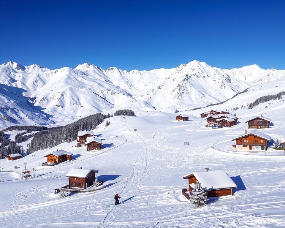 Skipisten in Val Thorens