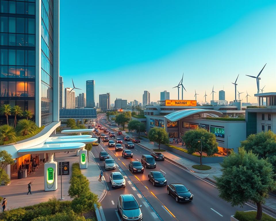 Smarte Ladestationen für Elektrofahrzeuge weltweit