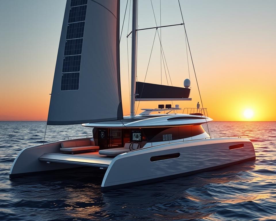 Smarte Technologien in Freizeitkatamaranen