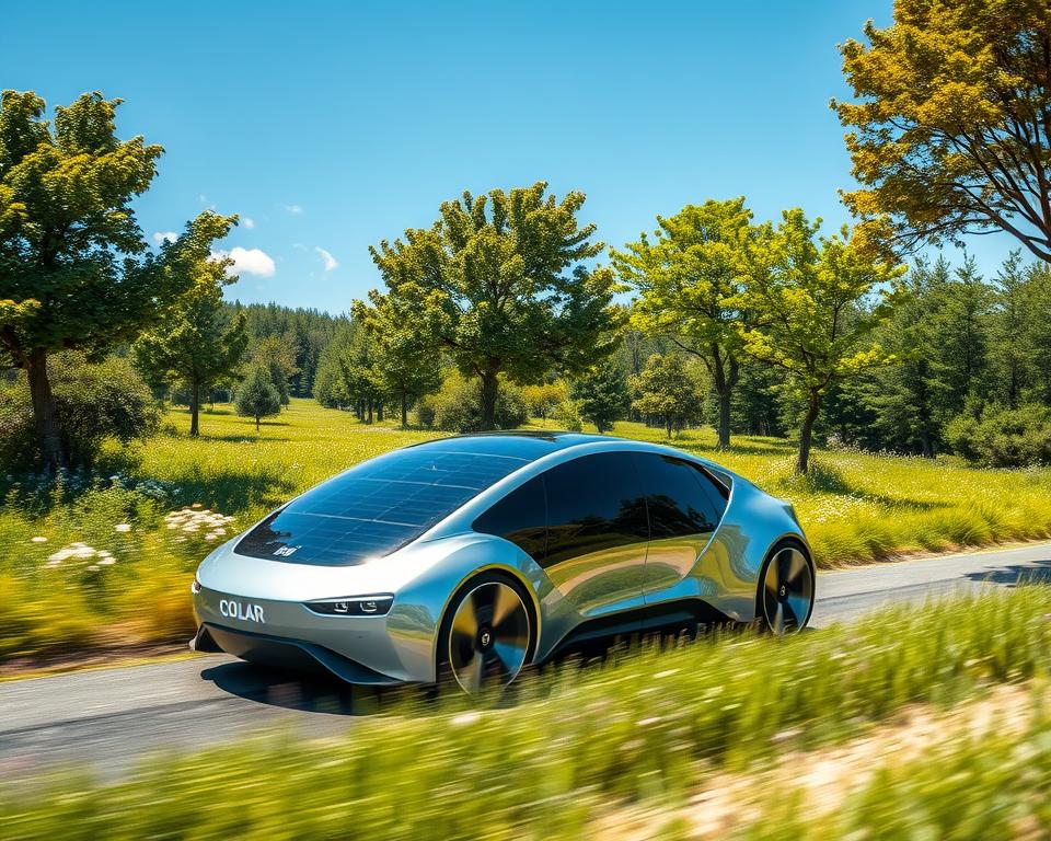 Solarautos zur Emissionsminderung