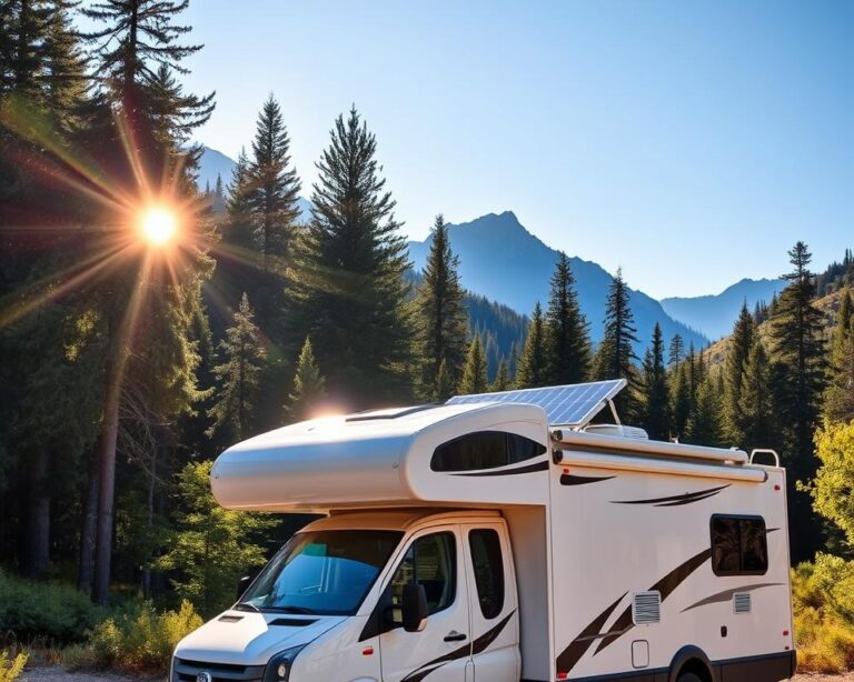 Solarpanels in Freizeitfahrzeugen für Abenteuerreisen