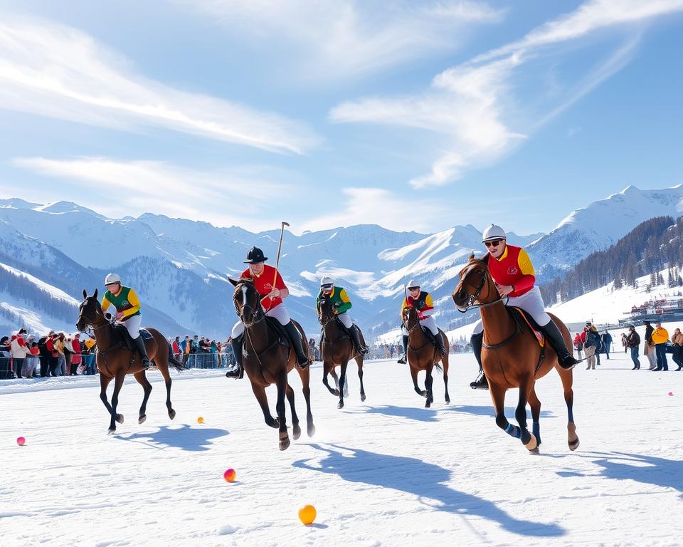 St. Moritz: Schnee-Polo auf höchstem Niveau