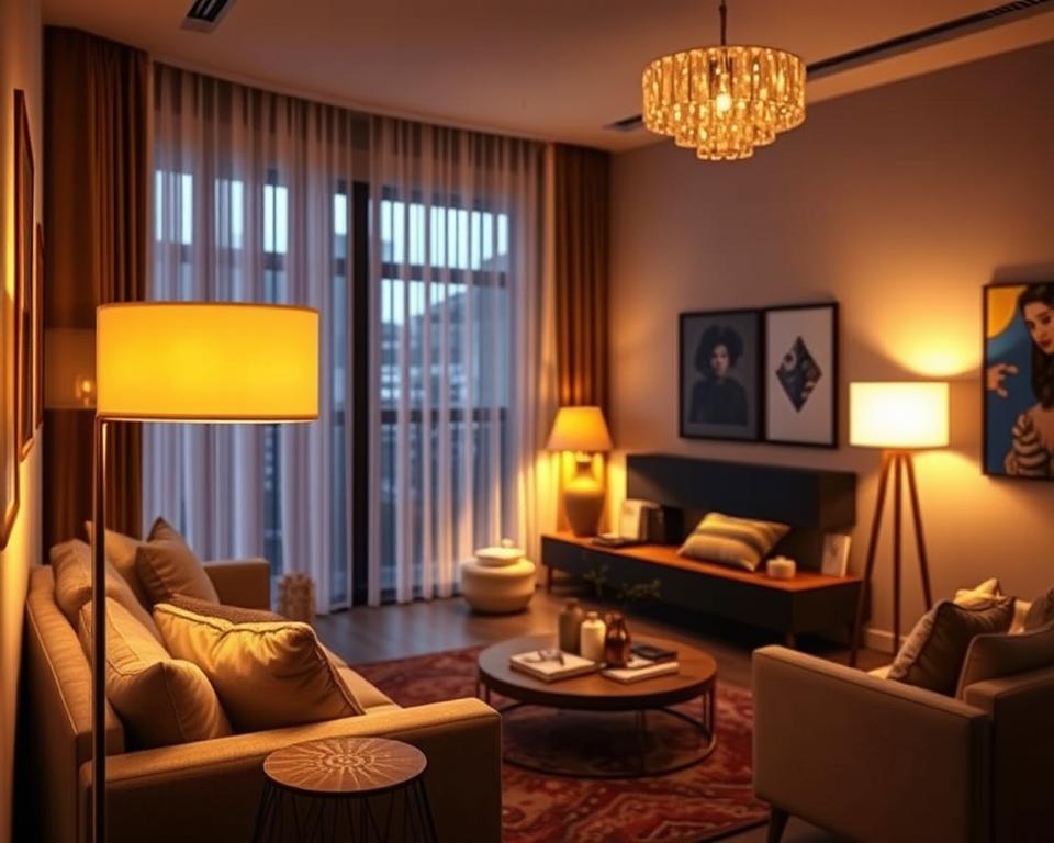 Stehlampen mit Dimmer für gemütliches Licht