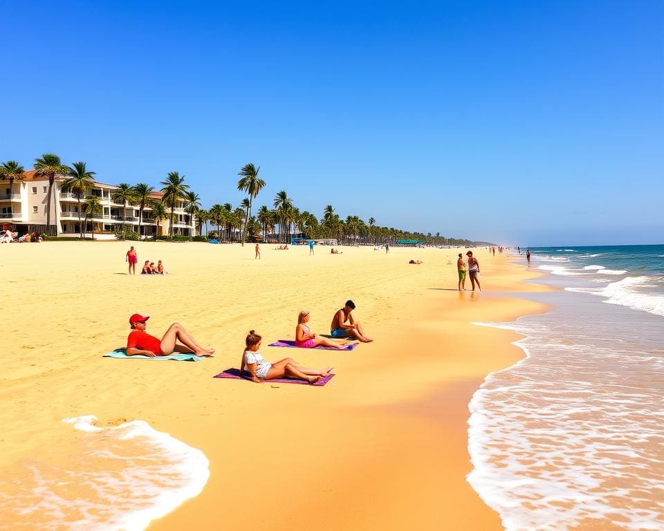 Strand und Sonne in Virginia Beach, USA