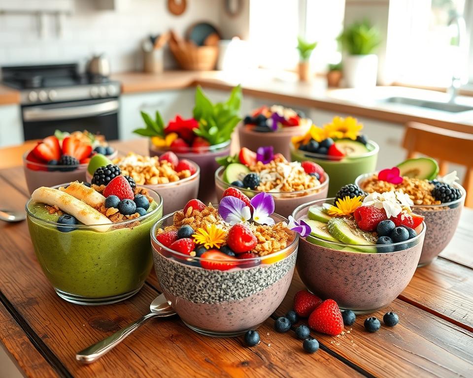 Superfoods für mehr Energie in Smoothie-Bowls
