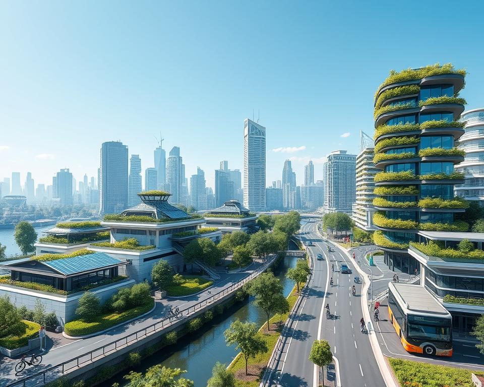 Technologie für Umweltschutz in Smart Cities