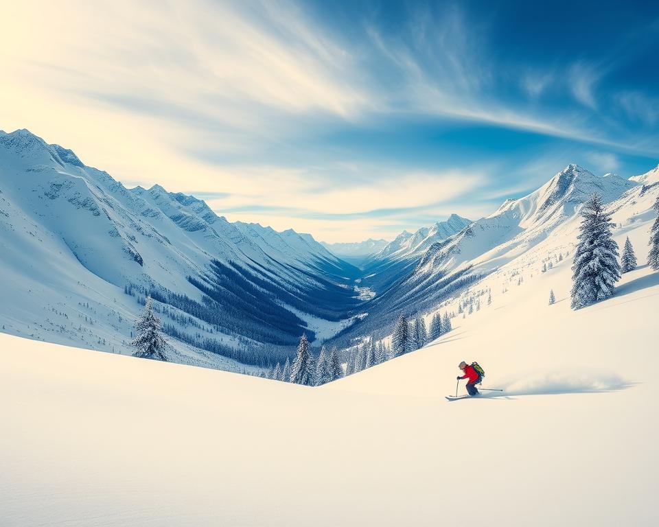 Tiefschnee und Outdoor-Abenteuer