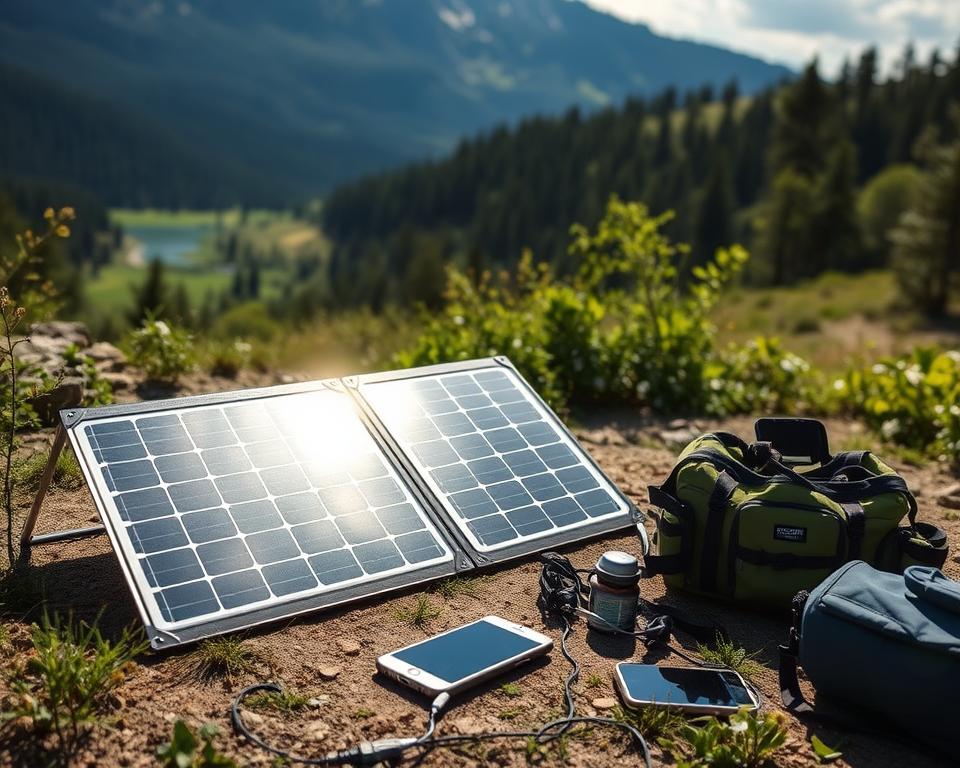 Tragbare Solarladegeräte: Nachhaltige Energie für unterwegs