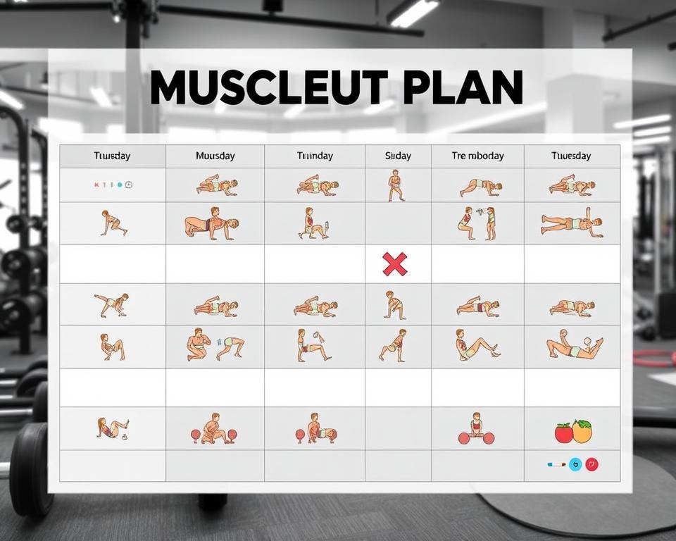 Trainingsplan Muskelaufbau