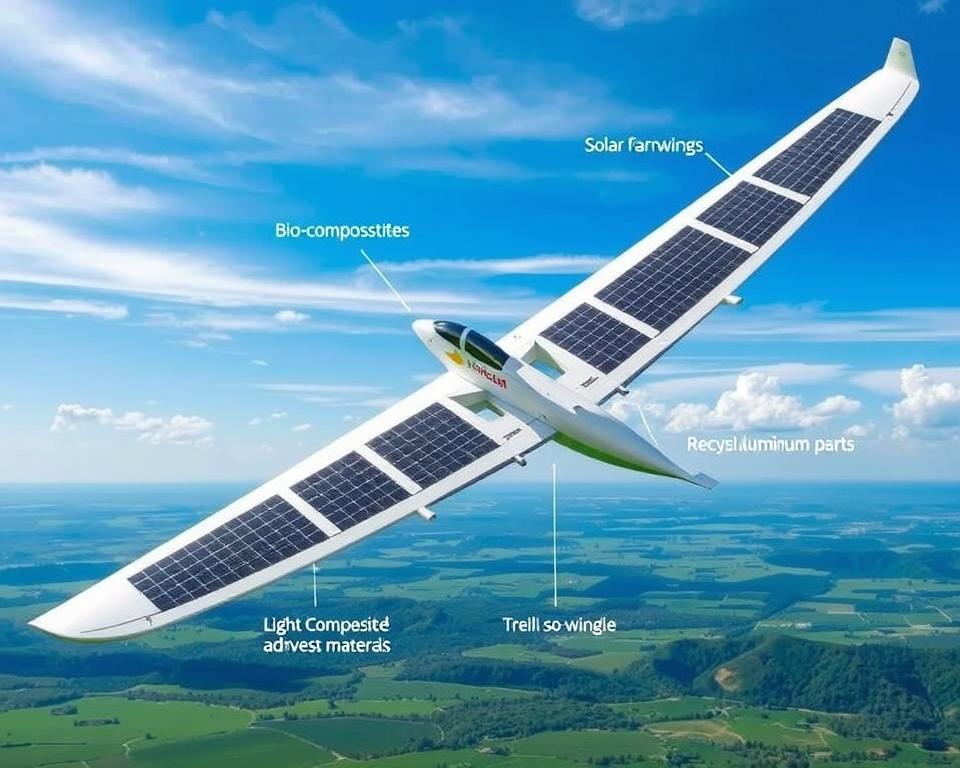 Umweltfreundliche Flugzeugbauteile