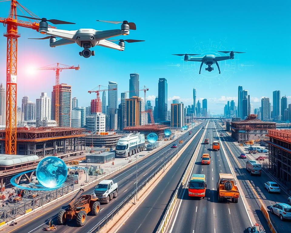 Unterstützung der Überwachung von Infrastrukturprojekten