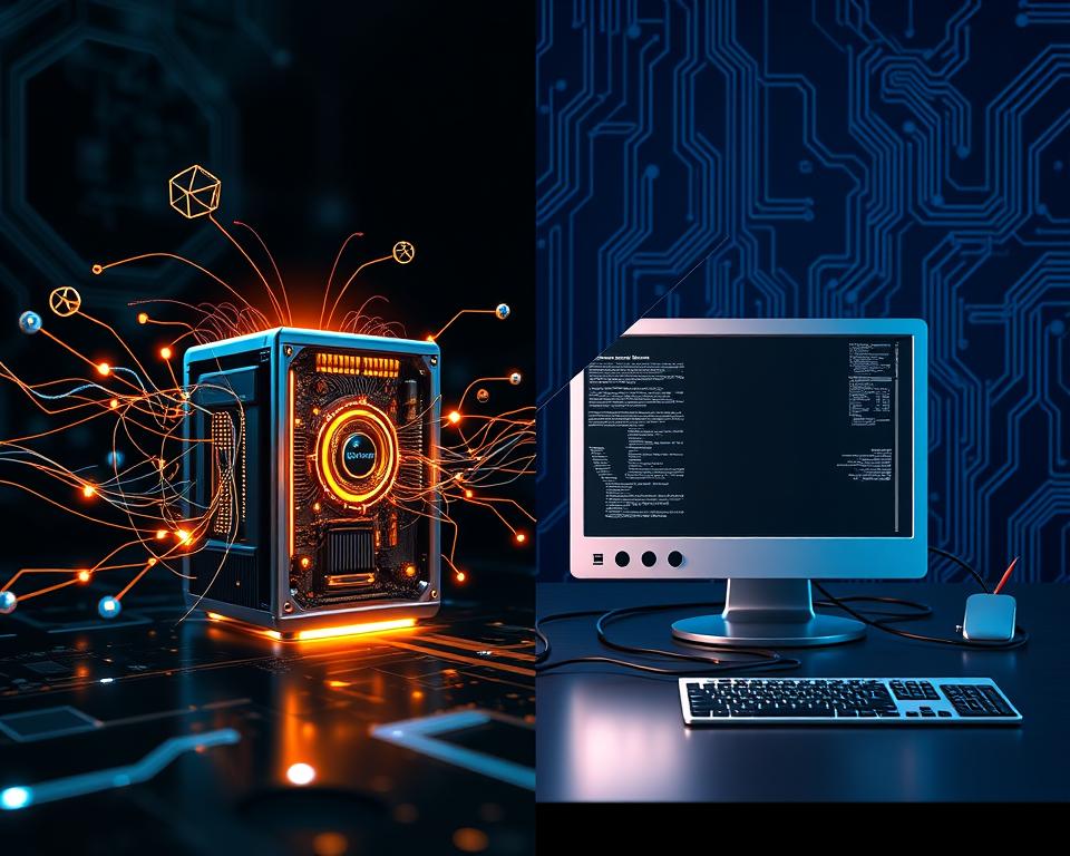 Vergleich von Quantencomputern und klassischen Computern