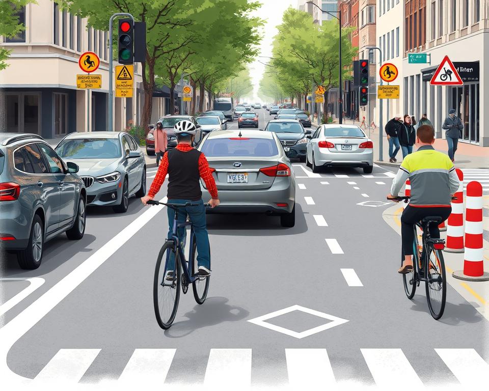 Verkehrsrecht: Was gilt bei Unfällen auf Fahrradwegen?