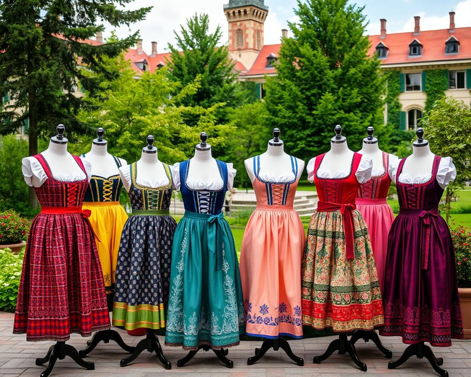 Vielfalt der Dirndl