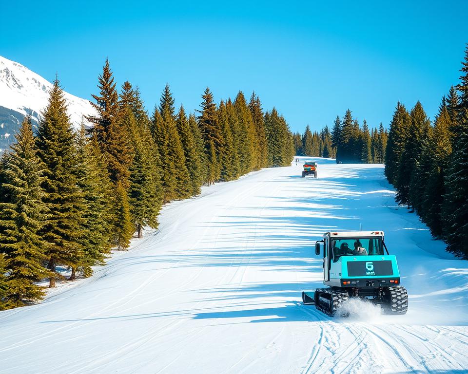 Vorteile der emissionsfreien Schneepisten