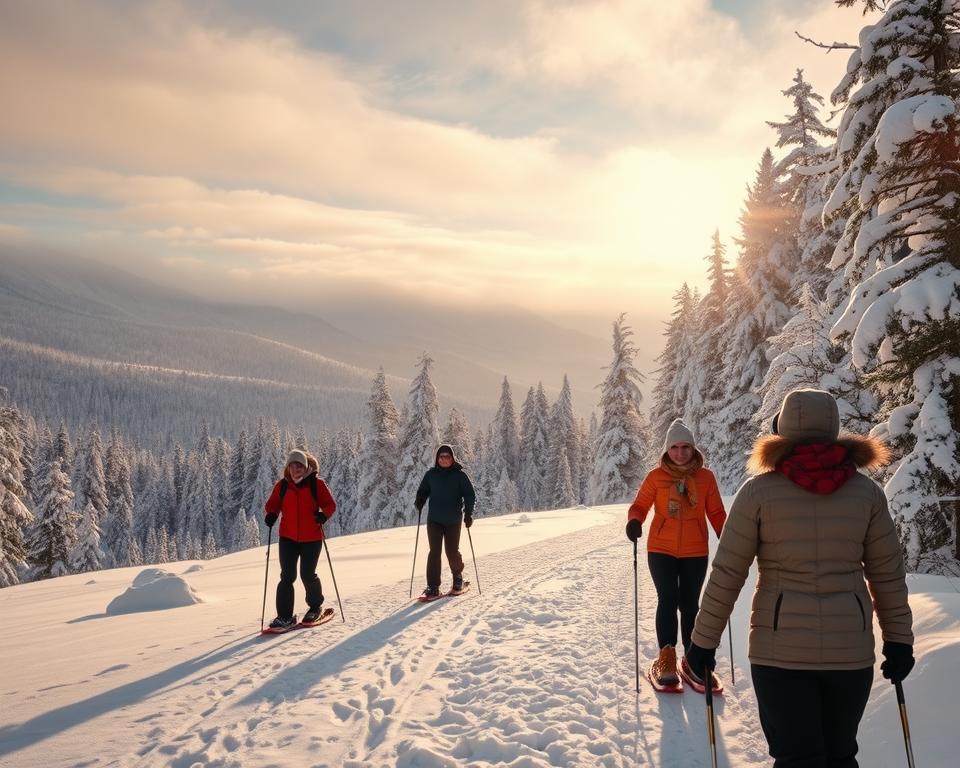 Vorteile von Schneeschuhwandern