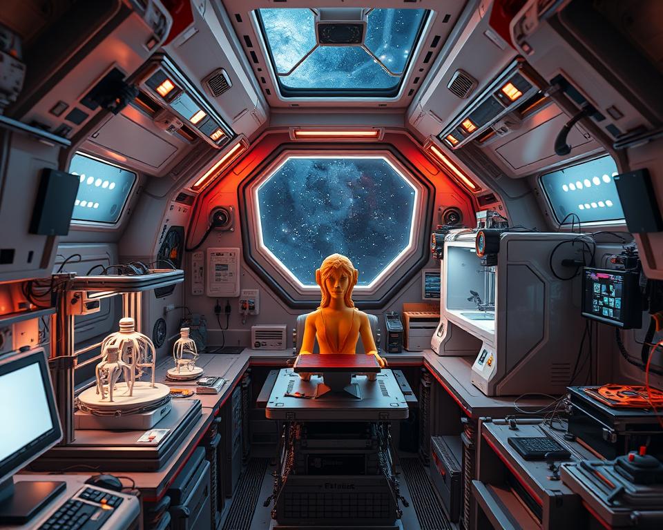 Was leisten 3D-Drucker für die Raumfahrt?