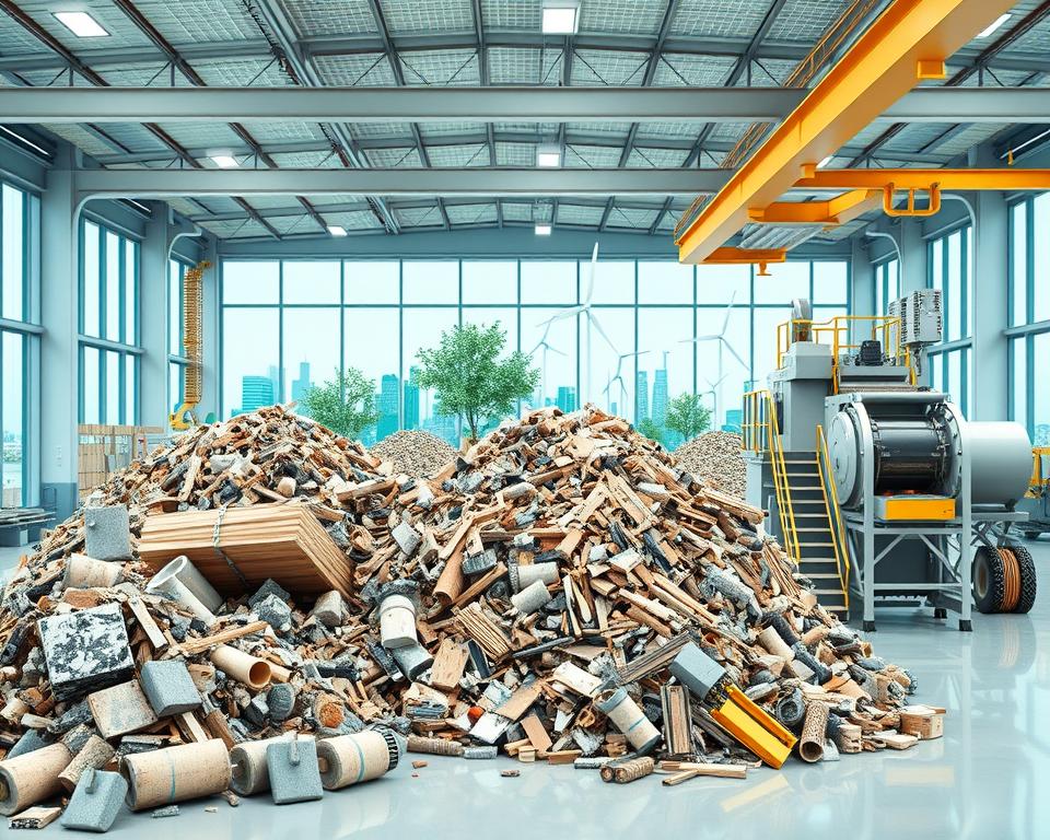 Was machen Recyclingtechnologien für die Wiederverwertung von Bauresten möglich?