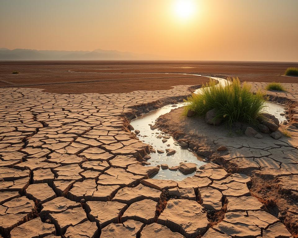 Wasserknappheit Herausforderung